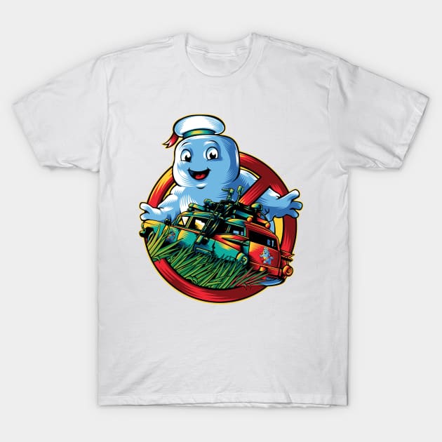 Mini Puft Logo T-Shirt by dlo168